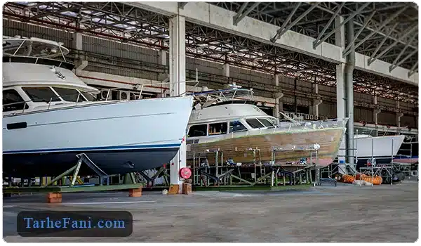 طرح احداث واحد تولید قایق فایبرگلاس - طرح فنی