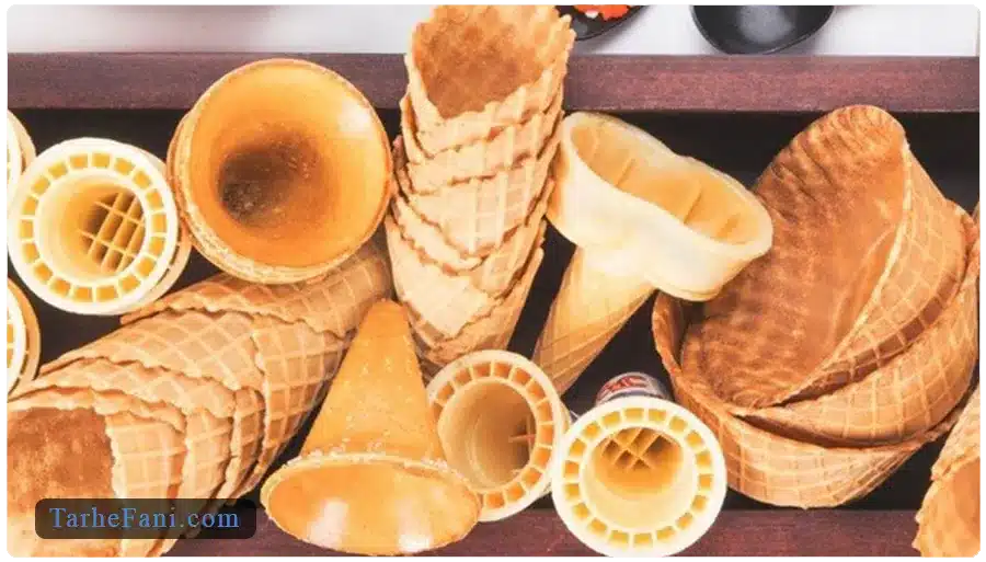 طرح توجیهی تولید نان بستنی - طرح فنی