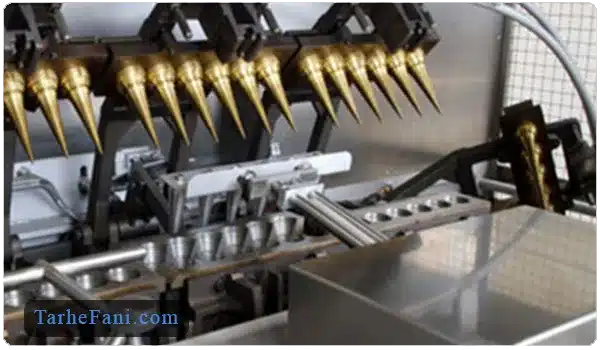 خط تولید نان بستنی - طرح فنی