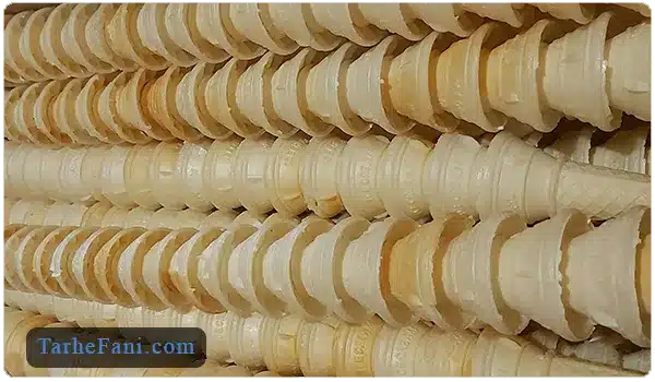 تولید نان بستنی - طرح فنی