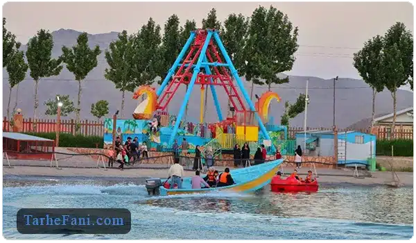 بخش تفریحی موجود در مجتمع گردشگری سلامت - طرح فنی