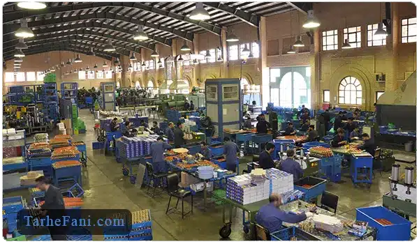 خط تولید شیر مرکب خودرو - طرح فنی