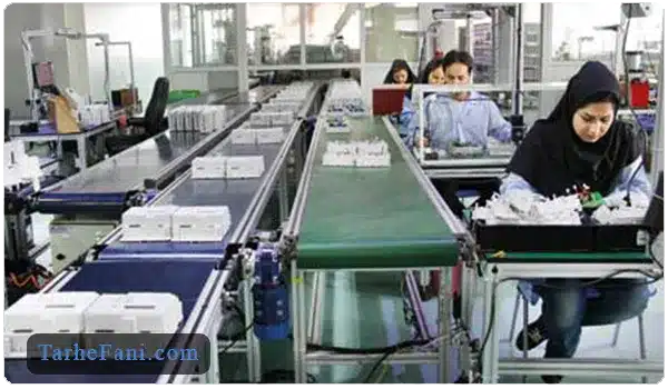 خط تولید محافظ برق - طرح فنی