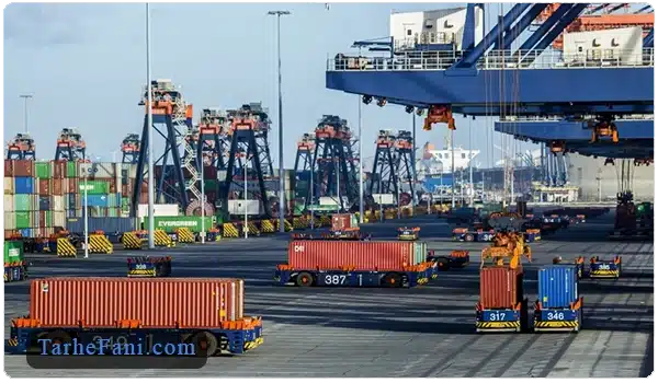 تجهیزات موردنیاز برای پایانه کانتینری - طرح فنی