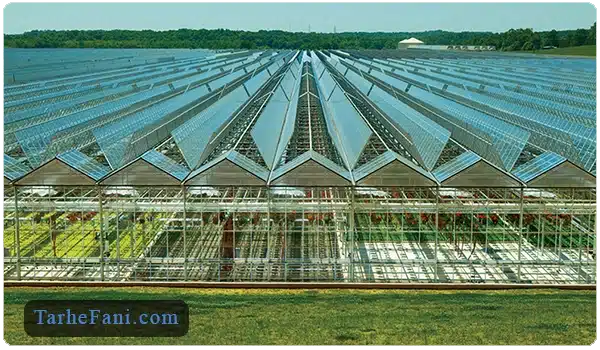 احداث انواع گلخانه های مدرن - طرح فنی