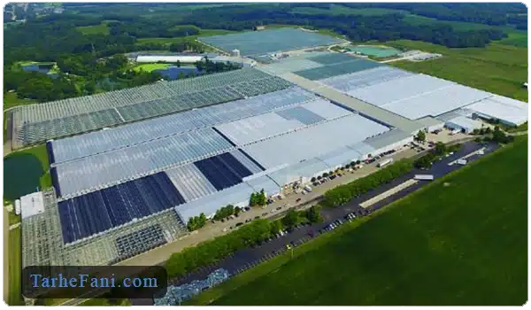 زمین موردنیاز برای شهرک گلخانه ای - طرح فنی