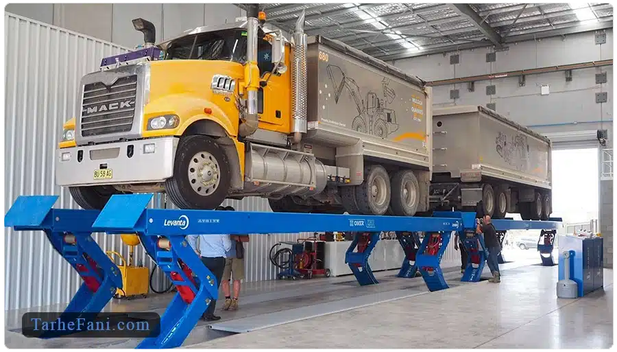 طرح توجیهی احداث مرکز معاینه فنی خودروهای سنگین - طرح فنی