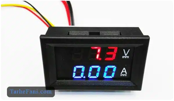 اشکال مختلف آمپرمتر و ولت متر - طرح فنی