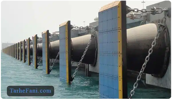 تولید انواع ضربه گیر اسکله - طرح فنی