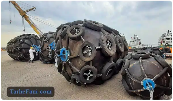 تولید لرزه گیر اسکله - طرح فنی