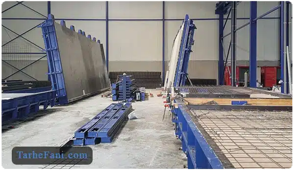 واحد تولید دیوار پیش ساخته - طرح فنی