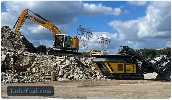 طرح توجیهی بازیافت نخاله ساختمانی - طرح فنی