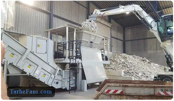 بازیافت نخاله ساختمانی - طرح فنی