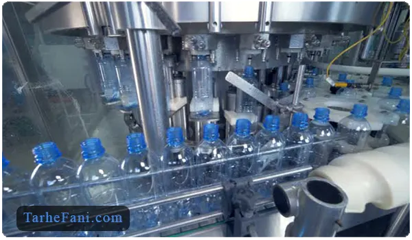 واحد تولید بطری پلاستیکی - طرح فنی