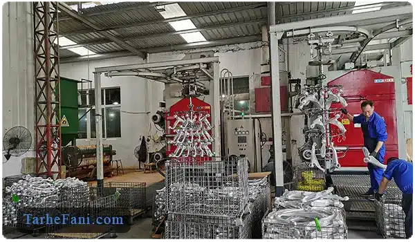 نیروی کار برای توليد لیور دنده خودرو - طرح فنی