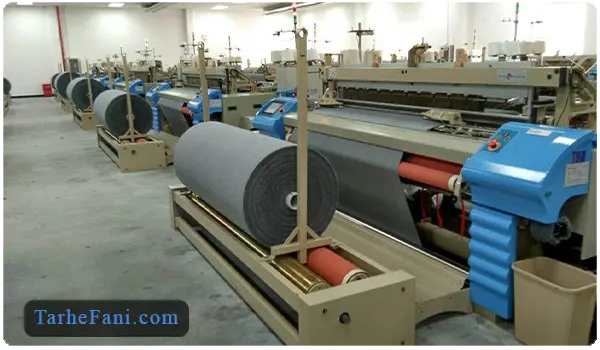 واحد توليد منسوجات نبافته - طرح فنی