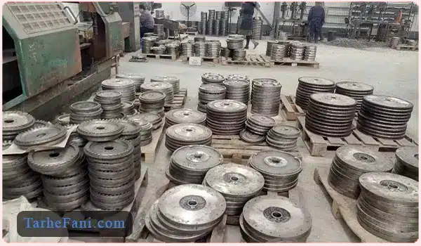 تجهیزات موردنیاز برای توليد صفحه فلایویل خودرو - طرح فنی