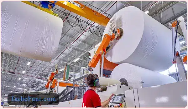 نیروی کار برای توليد کاغذ تیشو - طرح فنی