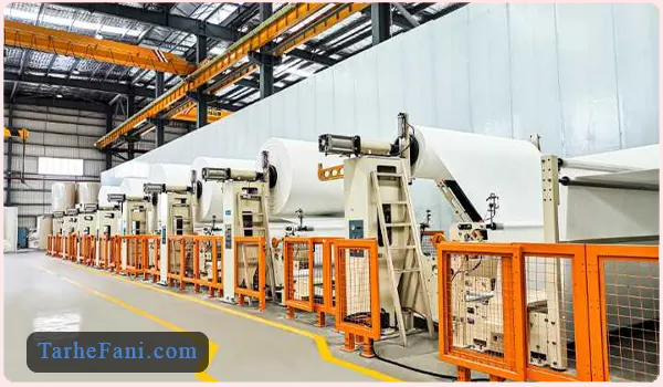 واحد توليد کاغذ تیشو - طرح فنی