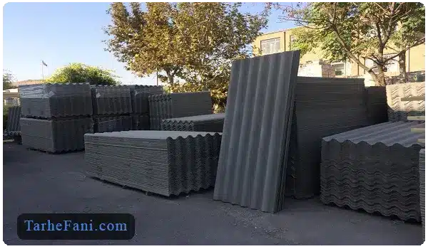 واحد تولید ورق‌های پوششی سیمانی - طرح فنی