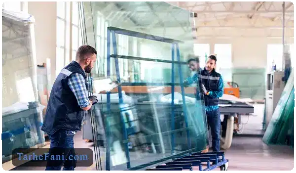 نیروی کار برای تولید بلوک شیشه‌ای - طرح فنی