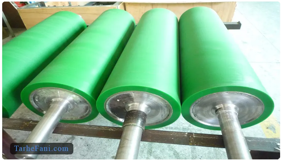 طرح توجیهی تولید روکش غلتک‌های لاستیکی - طرح فنی