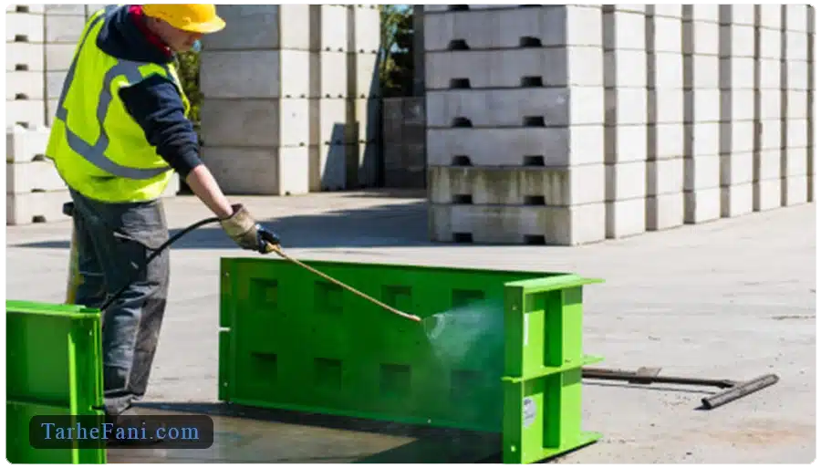 طرح توجیهی تولید رهاساز قالب بتنی - طرح فنی