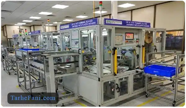 واحد تولید دریچه گاز برقی - طرح فنی