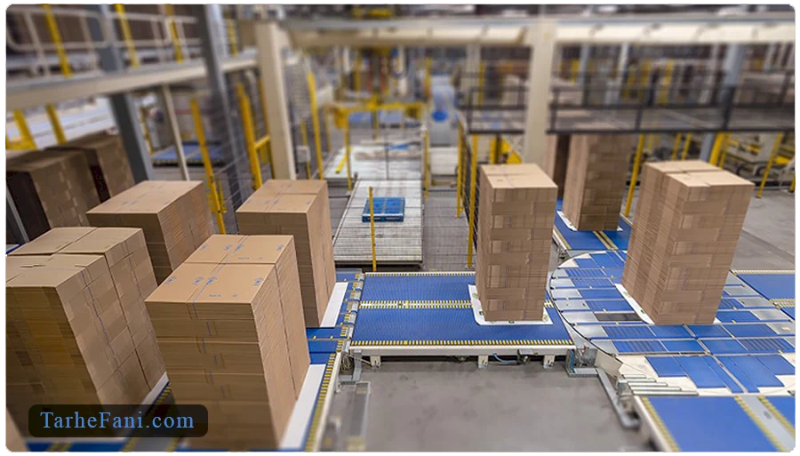 فرایند تولید کارتن در کارخانه