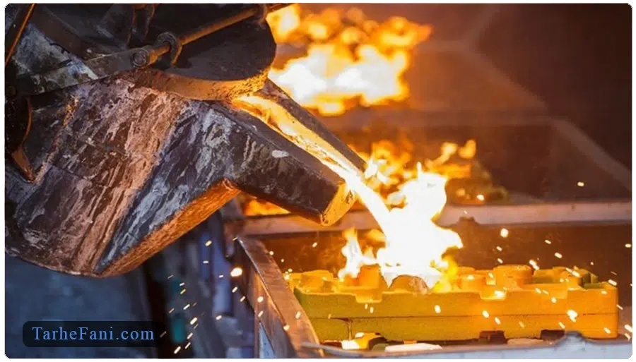 ریخته گری قطعات فولادی