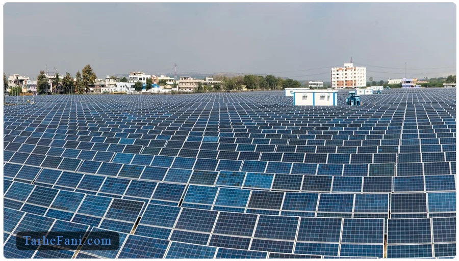 تصویر مزرعه ده مگاواتی خورشیدی