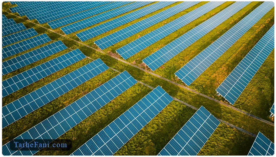 تصویر احداث مزرعه خورشیدی 20 مگاواتی