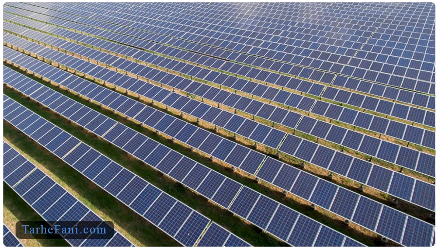 نصب پنل های پیشرفته برای مزرعه خورشیدی 