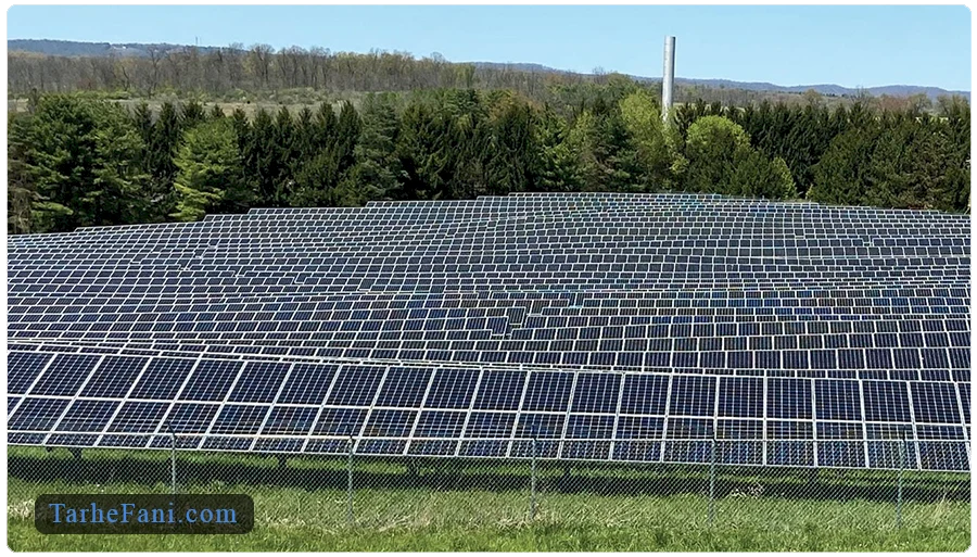 تصویر نیروگاه خورشیدی 500 کیلوواتی