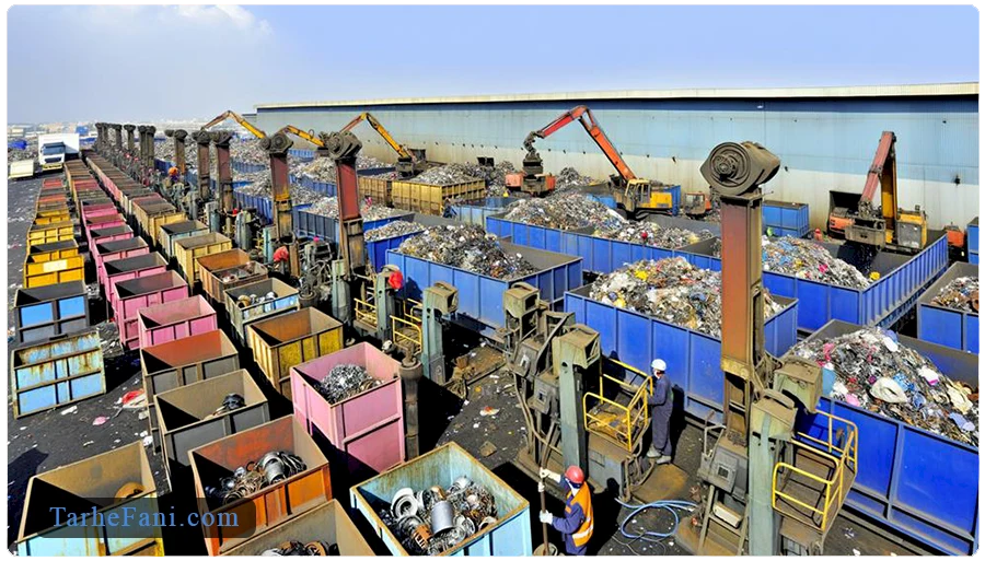 برآورد هزینه های بازیافت ضایعات آهن