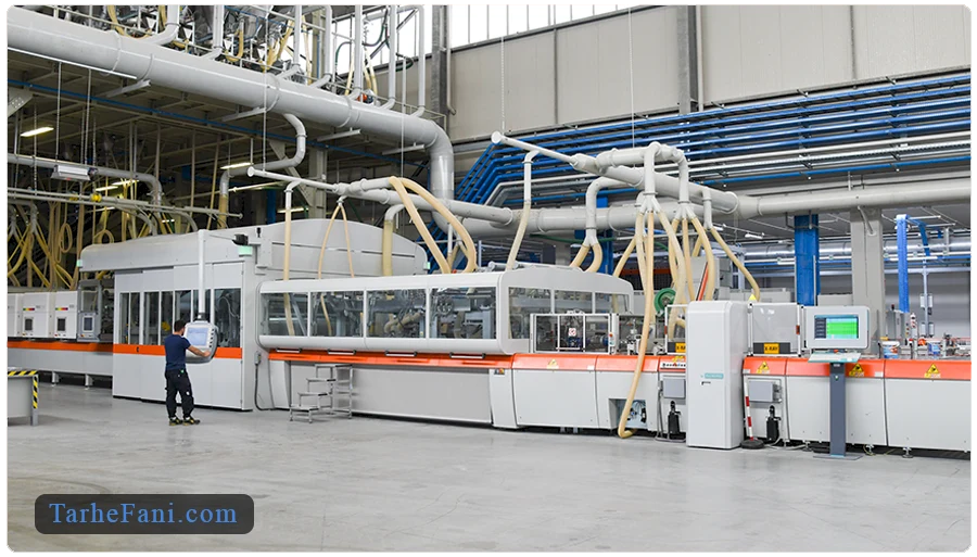 نرخ بازدهی سرمایه در کارخانه تولید کاشی و سرامیک