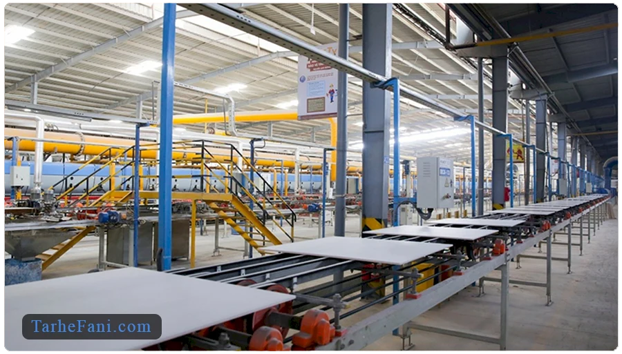 خط تولید کاشی و سرامیک