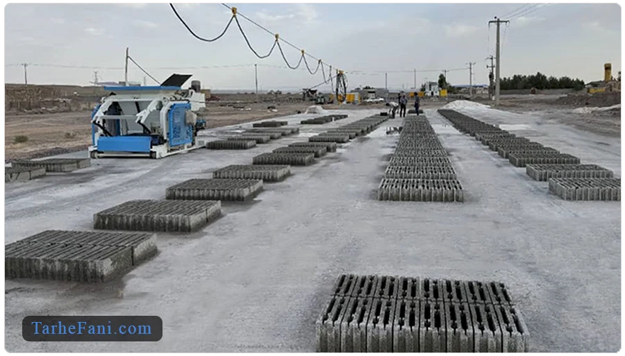 فرایند تولید بلوک لیکا در کارخانه