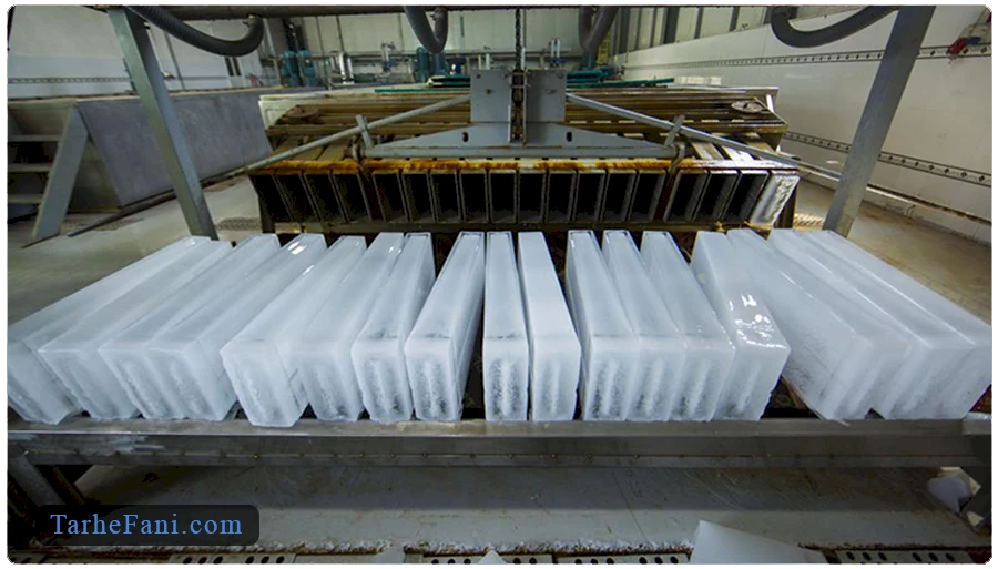 فرایند یخ سازی در کارخانه